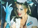 Blink 182 Enema of the State blue transp Vinyl /500 SIGNED Janine Lindemulder