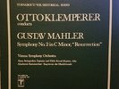 2xLP Gustav Mahler , Otto Klemperer Symphony Nº 2 In C Minor Resurrection