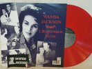 Wanda Jackson I Remember Elvis 2008 Red Colored Vinyl LP Record Patch Button NM
