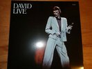 DAVID BOWIE 'DAVID LIVE' DOUBLE VINYL LP FROM WHO CAN I BE NOW BOX SET UNPLAYED