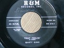 MARTY GINO Rockabilly 45rpm That Feelin' b/w First Love LISTEN