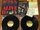 KISS ALIVE II RARE 1977 PROMO 2-LP w/BOOK + TATTOO INSERTS INNERS MERCH FORM ACE
