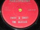 THE BEATLES - TWIST AND SHOUT / BOYS. New Zealand 7