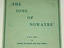 THE SONG OF NOWAYRE - A Rock Opera - UK LP DEROY DER1321