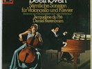 DU PRE & BARENBOIM BEETHOVEN COMPLETE CELLO SONATAS EMI ED.1 STEREO 3LP BOX NM