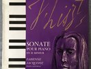 Liszt Piano Sonata - Fabienne Jacquinot Ducretet Thomson 250 C 036 France 10