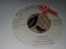 Larry & Alvin , Hush Up  , Studio 1 Label. RED VINYL