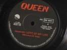 QUEEN: Love Of My Life / Now I'm Here 45 (Brazil, company sleeve w/ punch hole