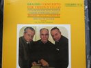 FRANCESCATTI FOURNIER WALTER Brahms Violin Cello Concerto LP SEALED STEREO 6 Eye