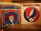 2 LIVE GRATEFUL DEAD double LPs STEAL YOUR FACE + 1971 s/t Skull+Roses Garcia