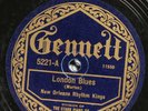 New Orleans Rhythm Kings GENNETT 5221 V PRE WAR JAZZ 78