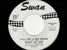 TEEN-MICKEY LEE LANE-LITTLE GIRL (I WAS WRONG)/WHEN YOU'RE IN LOVE-SWAN 4210