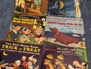 6 DISNEY LITTLE GOLDEN RECORDS: Tomorrowland, Frontierland, 20,000 Leagues,