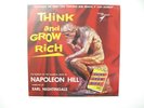 THINK & GROW RICH, NAPOLEON HILL & Earl Nightingale LP Record 1960 self-help