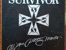 SURVIVOR ALL YOUR PRETTY MOVES PRIVATE PRESS METAL HARD ROCK VG INSERT 1979