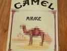 Rare 1974 CAMEL MIRAGE LP Record Shop Promotion Poster Prog Rock Poster Original