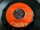 The Beatles Ringo Starr 45 record BACK OFF BOOGALOO, Capitol 1976 Orange label