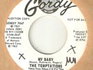 THE TEMPTATIONS My Baby Dont Look Back GORDY PROMO  MOTOWN NORTHERN SOUL USA 45