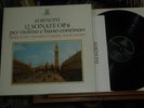 ERATO STU 71300 ALBINONI 12 SONATAS FOR VIOLIN & CONTINUO PIERO TOSO 2LP Box NM