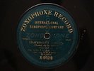 78rpm ZONOPHONE Orchestra MONIUSZKO Mazurka SAINT-SAENS Gypsy Dance 1909