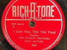 Rich-R-Tone STANLEY BROTHERS Tell You The Time  78 rpm Bluegrass E-