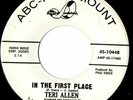 Teri Allen In the first place   Northern soul Popcorn MINT-