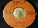 Rare Orig Modern Soul Disco 45 Donnell Pitman Love Explosion ARPCO EX HEAR