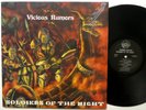 VICIOUS RUMORS Soldiers of the Night LP MINT- Shrapnel Us 1986 Heavy Metal Rp222