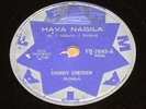 CHUBBY CHECKER 1963 “Hava Nagila/Alouette” 10” 78 RPM Twist Ex UNIQUE  BRAZIL