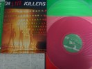 QUEEN 2LP Live Killers 1st Press Red & Green Coloured Vinyl Japan P-5567/8E OBI