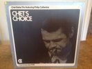 CHET BAKER TRIO - CHET'S CHOICE (1985 LP) 1ST PRESS  NEAR MINT  RARE ON VINYL