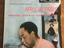 Charlie Parker With Strings - April In Paris LP MGV-8004 Mono Verve