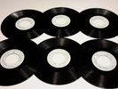 SEEBURG BACKGROUND MUSIC SYSTEM SET OF 6 CHRISTMAS RECORDS