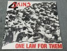 4 SKINS - One Law For Them - 1981 Clockwork Fun RARE UK First Press A1B1 Punk Oi