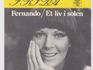 FRIDA (ABBA) - VERY RARE NORWAY 45/PS - FERNANDO 4283