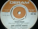 JOHN CAMERON QUARTET Troublemaker 1969 UK 7