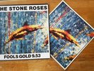THE STONE ROSES-FOOLS GOLD+ART PRINT-ORIGINAL 1989 12in SINGLE 9.53' ORE T 13