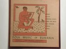 FOLK MUSIC OF RUMANIA   FOLKWAYS LP W. INSERT BOOKLET   FIELD RECORDINGS