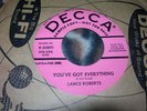 LANCE ROBERTS - You've Got Everything/Why Can't... DJ. RARE  50's ROCKABILLY *NM