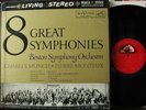 Munch, Monteux, BSO/Eight Great Symphonies RCA Living Stereo Box Set