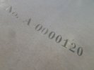 SERIAL A-0000120 THE BEATLES WHITE ALBUM 1st INDIA PRESS DUM DUM VINYL LP RECORD