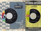 6 MINT- 45's HOLLIES, CALIFORNIA SUNS, T-BONES, LOUIS PRIMA, BILLY J KRAMER