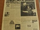 Jethro Tull, Thick as a Brick, UK 1st press, newspaper sleeve, CHR 1003 EX+/EX+