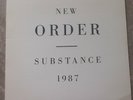 New Order Substance 1987 2 LP Vinyl NM Nice Original & Promo Sticker 9 25621-1