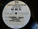 **UNRELEASED TEST PRESS** GEWANDHAUS QUARTET BEETHOVEN OP 131 HMV 1958 10 '' LP