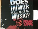 FRANK ZAPPA Does Humor Belong In Music Mint LP 1986 White Label Rare