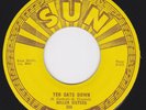 SUN 255 orig Rockabilly 45 - MILLER SISTERS - Ten Cats Down / Finders Keepers