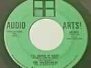 NORTHERN SOUL THE INCREDIBLES 45 CRYING HEART / I'LL MAKE IT EASY AUDIO ARTS