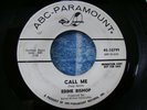 RARE NORTHERN SOUL - EDDIE BISHOP - CALL ME / WHAT DID HE SAY 45 PROMO  orig ABC