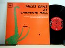 MILES DAVIS LP At Carnegie Hall 1961 Columbia 6 eye mono jazz